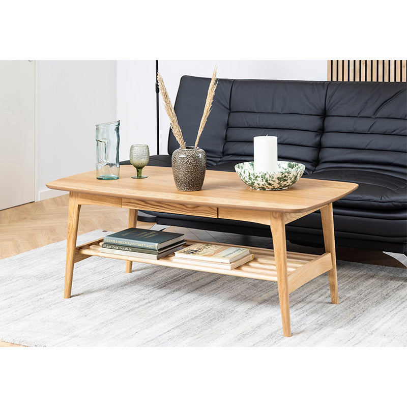 TALITA Rectangular Coffee Table 130cm - Natural