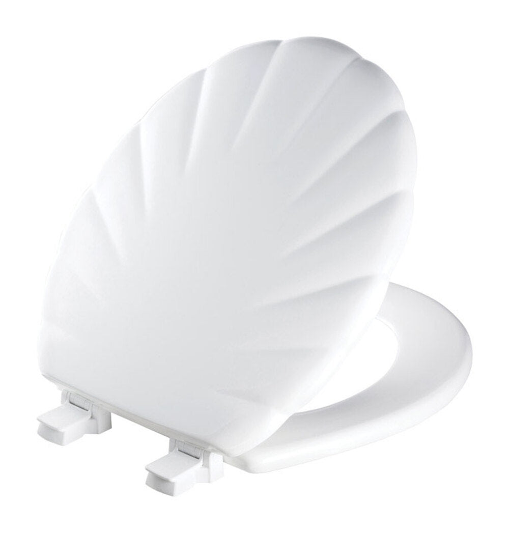 TOILET SEAT RND SHELL WH