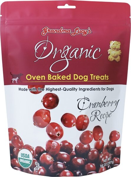 Grandma Lucy's Organic Cranberry Oven Baked Dog Treats