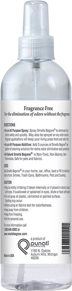 Smells Begone Fragrance Free Odor Eliminating Spray