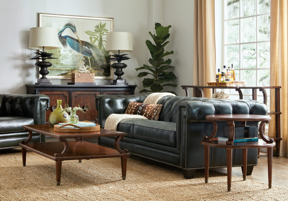 Charleston Rectangle Cocktail Table   Traditional   Coffee Tables   by Hooker Furniture  Houzz