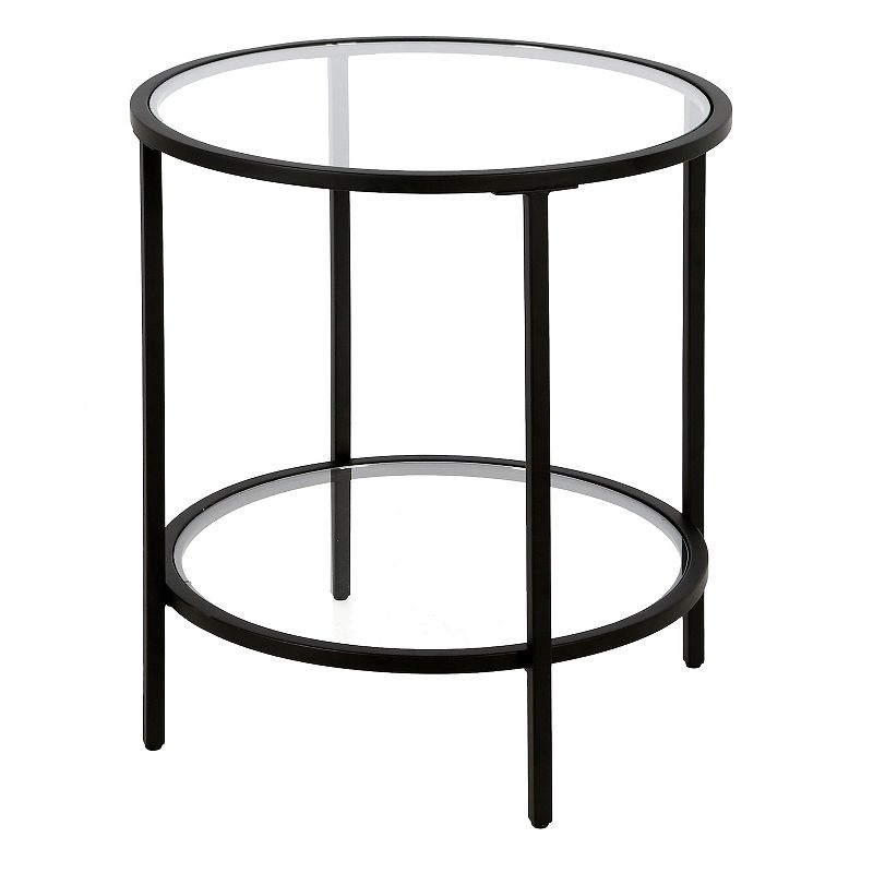 Finley and Sloane Round Sivil End Table