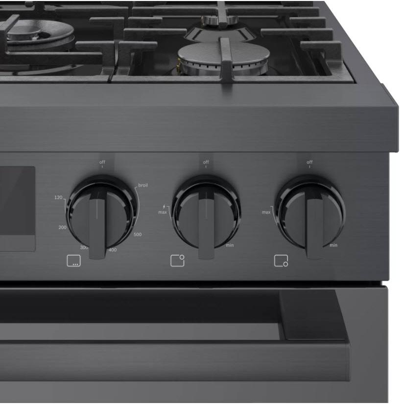 Bosch 30-inch Freestanding Gas Range with Convection Technology HGS8045UC