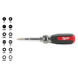 MW 13-in-1 Multi-Tip Cushion Grip Screwdriver 48-22-2880