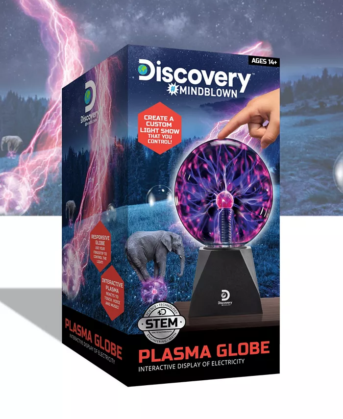 Discovery #MINDBLOWN Plasma Globe  Interactive Display of Electricity