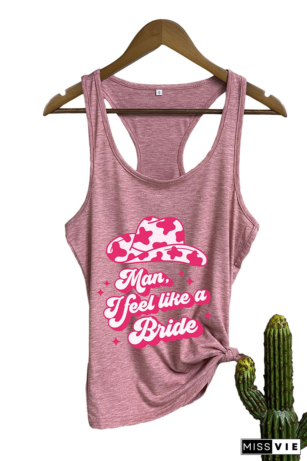 Man I Feel Like a Bride Sleeveless Tank Top Wholesale