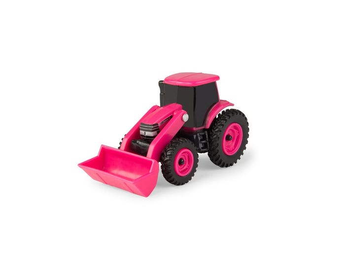 Case International Harvester Loader Tractor， Pink - 46705