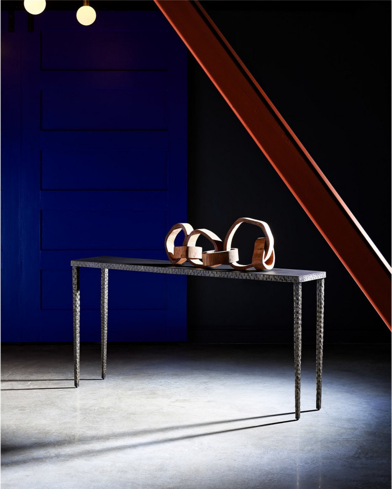 Minimalist Console Table   Industrial   Console Tables   by HedgeApple  Houzz