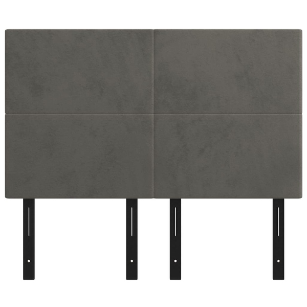 vidaXL Headboard Dark Gray 39.4