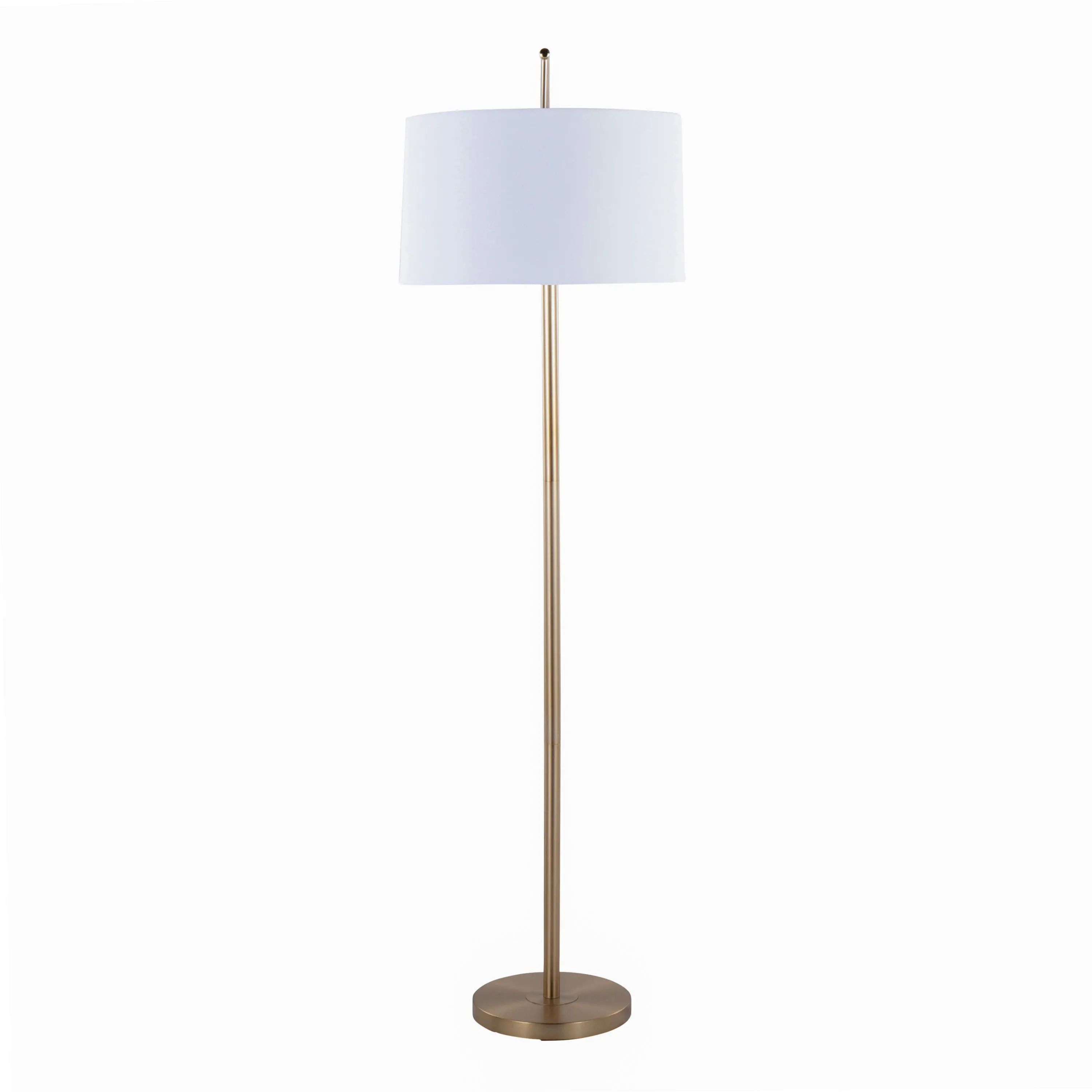 Casper Minimal Gold Floor Lamp