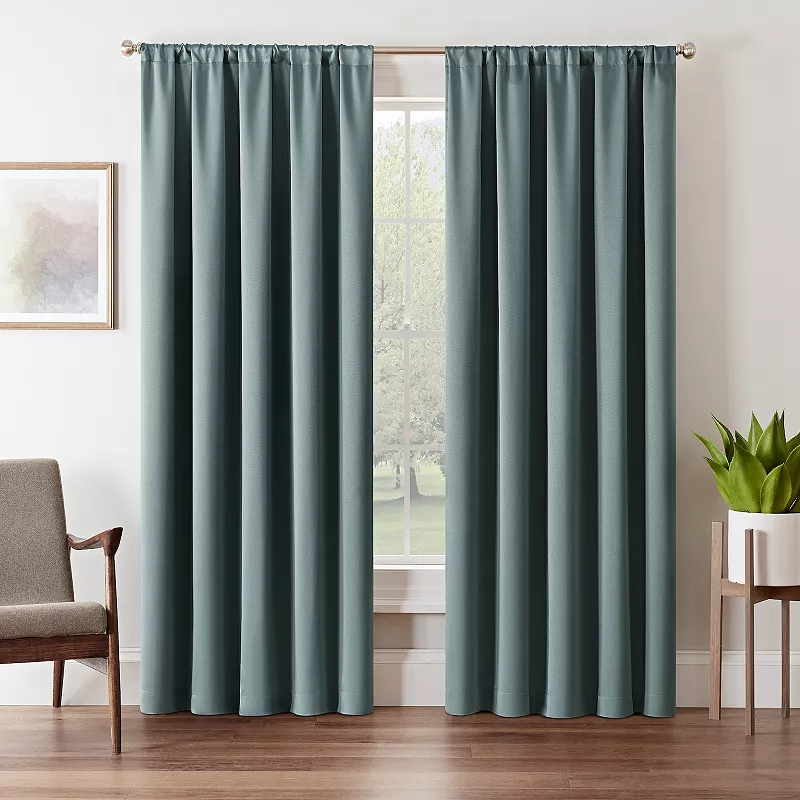 eclipse Tricia Room Darkening 1-Panel Window Curtain