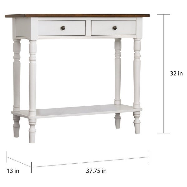 Furniture of America Jeln Traditional 38-inch 1-shelf Console Table