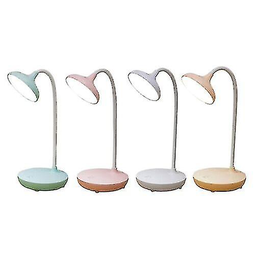 20 Led Touch Reading Light Desk Lamp Bedside Study Dimmable Usb Rechargeable