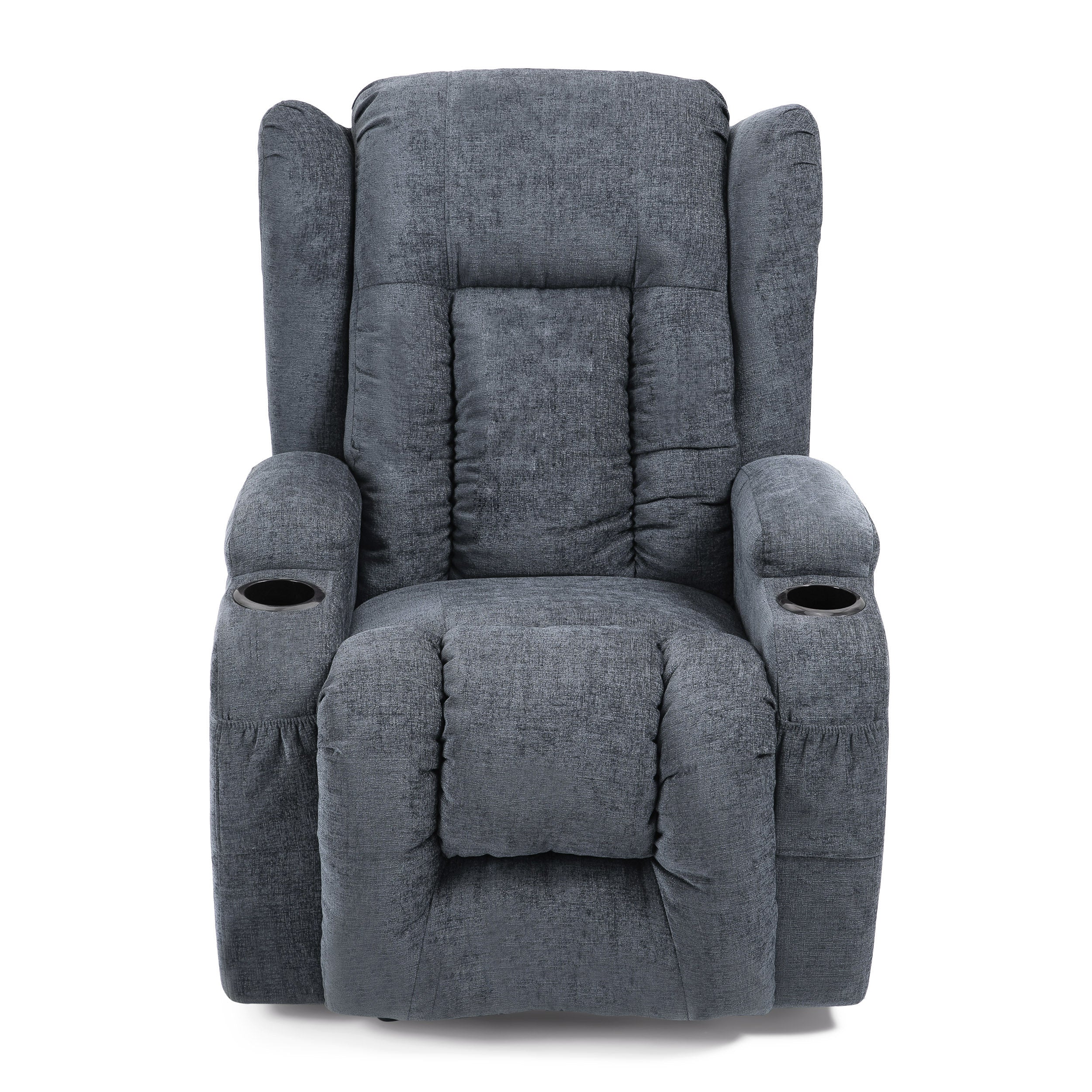 Ellerslie Contemporary Pillow Tufted Massage Recliner