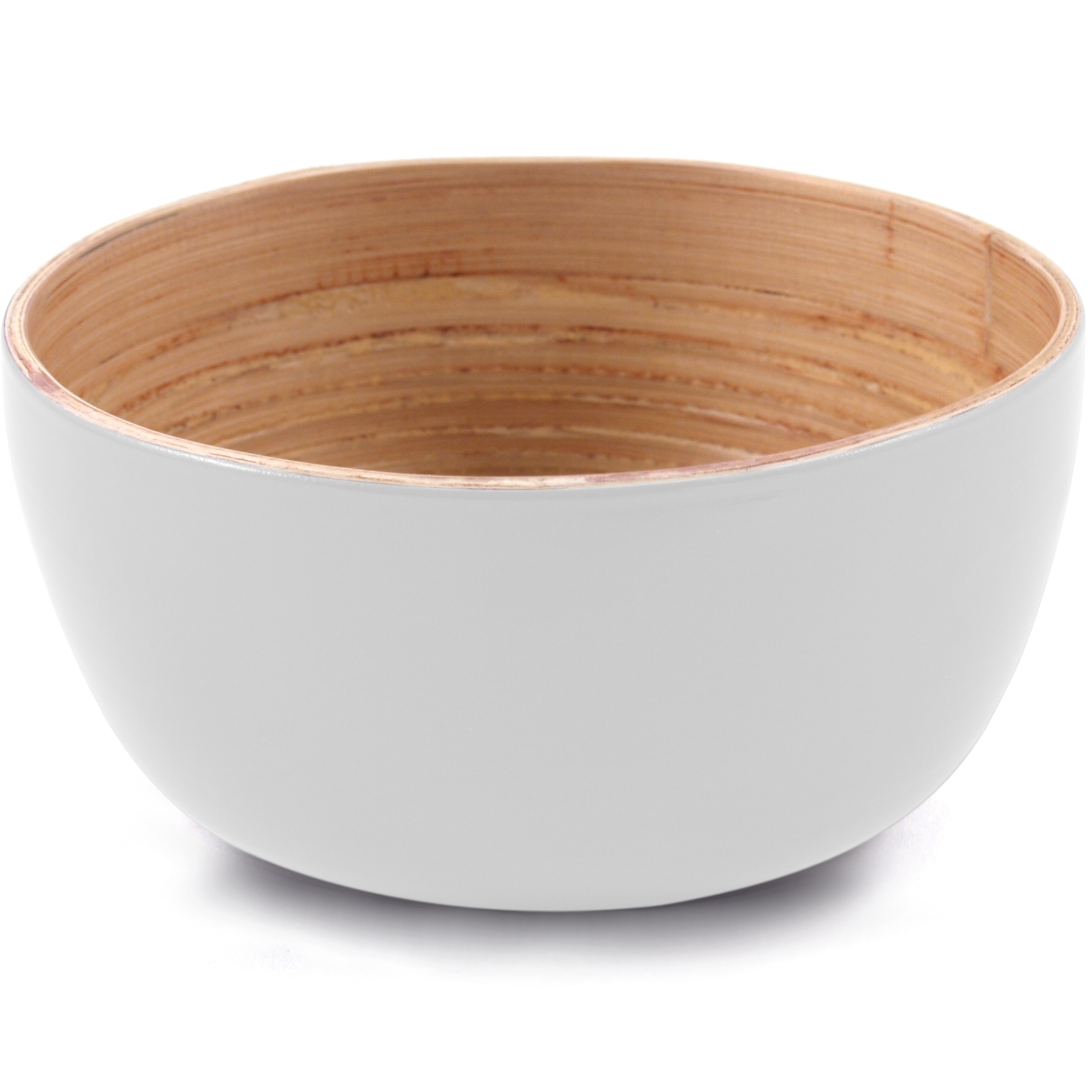 Core Bamboo Snow White Small 6 Inch Bowl， Set of 4