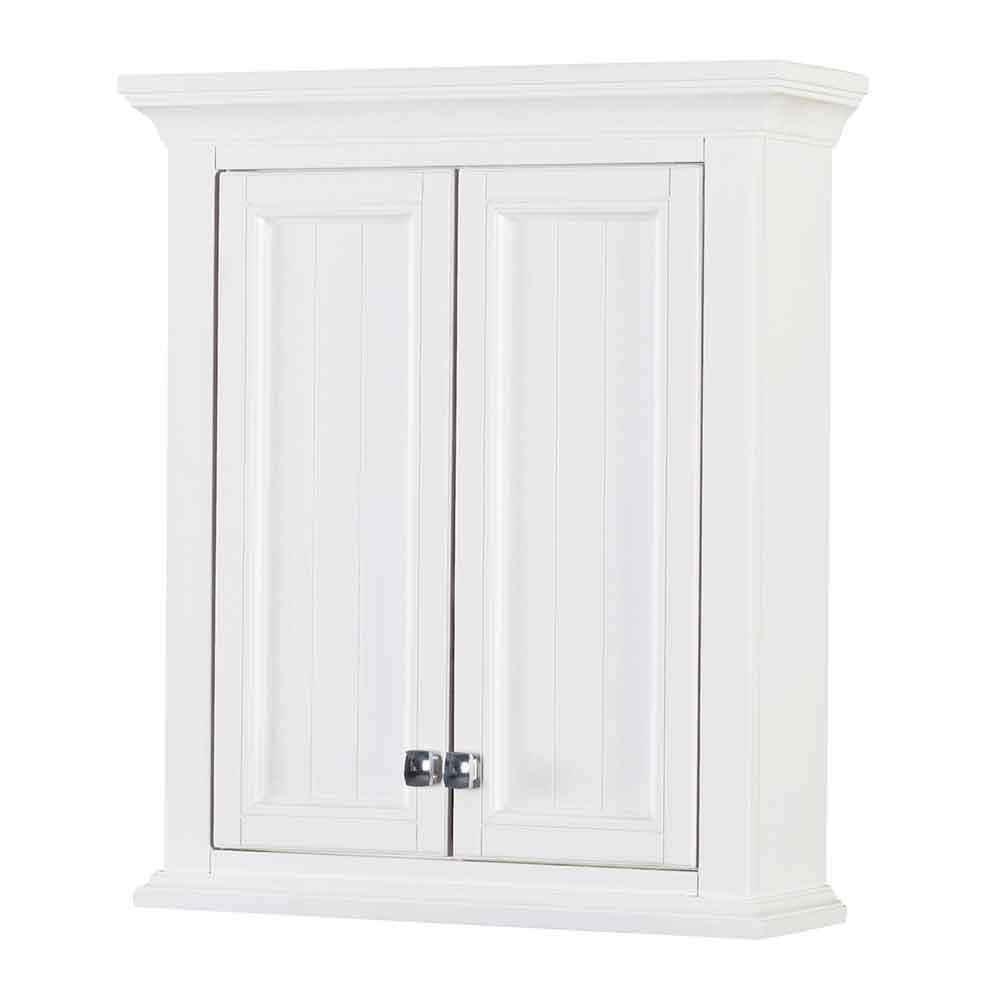 Foremost Brantley 24 in. W x 28 in. H Surface Mount Wall Cabinet in White BAWW2428