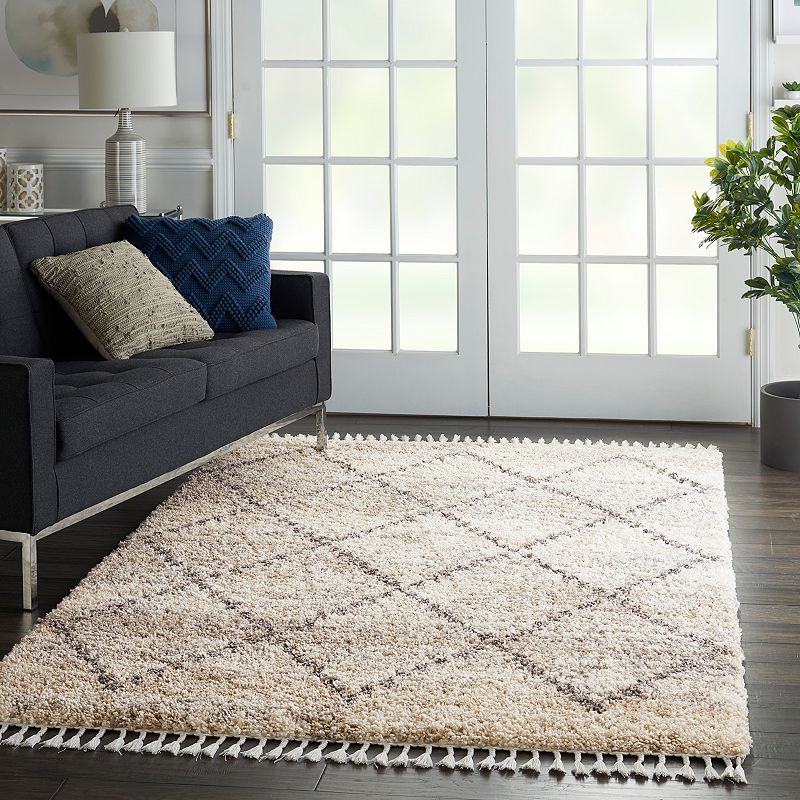 Nourison Scandinavian Poplar Shag Rug