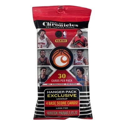 2021-22 Panini Chronicles Basketball Trading 30 Card Hanger Pack