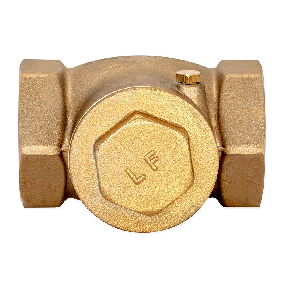 EZ-FLO 1-12 in. IPS Brass Swing Check Valve 20429LF