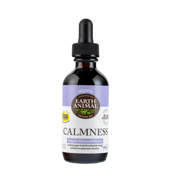 Earth Animal Calmness Herbal Supplement for Dogs and Cats