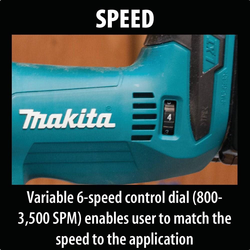 Makita 18V LXT Lithium-Ion Brushless Cordless Jig Saw (Tool Only) XVJ02Z from Makita