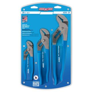 Channellock Tongue  Groove Plier Set (3-Pieces) GS-3