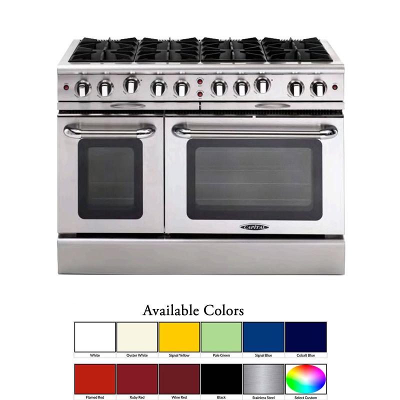 Capital 48-inch Freestanding Gas Range MCOR488-L