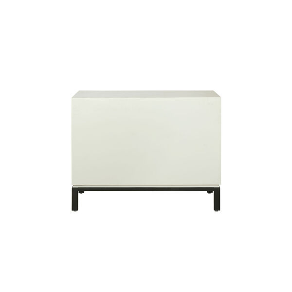 Riley Cream 38-Inch Three Drawer Console