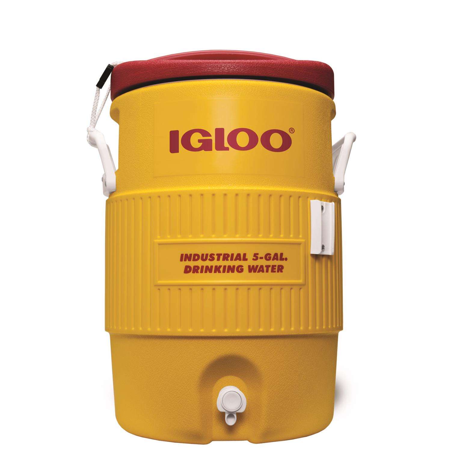 Igloo Red/Yellow 5 gal Water Cooler