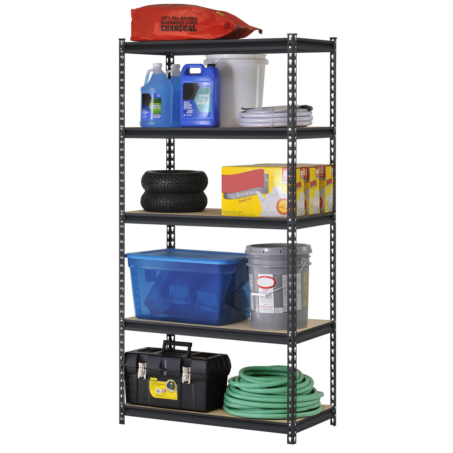 Muscle Rack Edsal 72 in. H X 36 in. W X 18 in. D Steel Shelving Unit