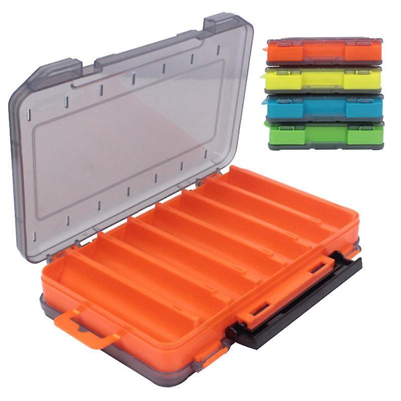 Fishing Box U-type Double-sided Fishing Tool Organizer Boxes Fishing Accessories Lure Hook