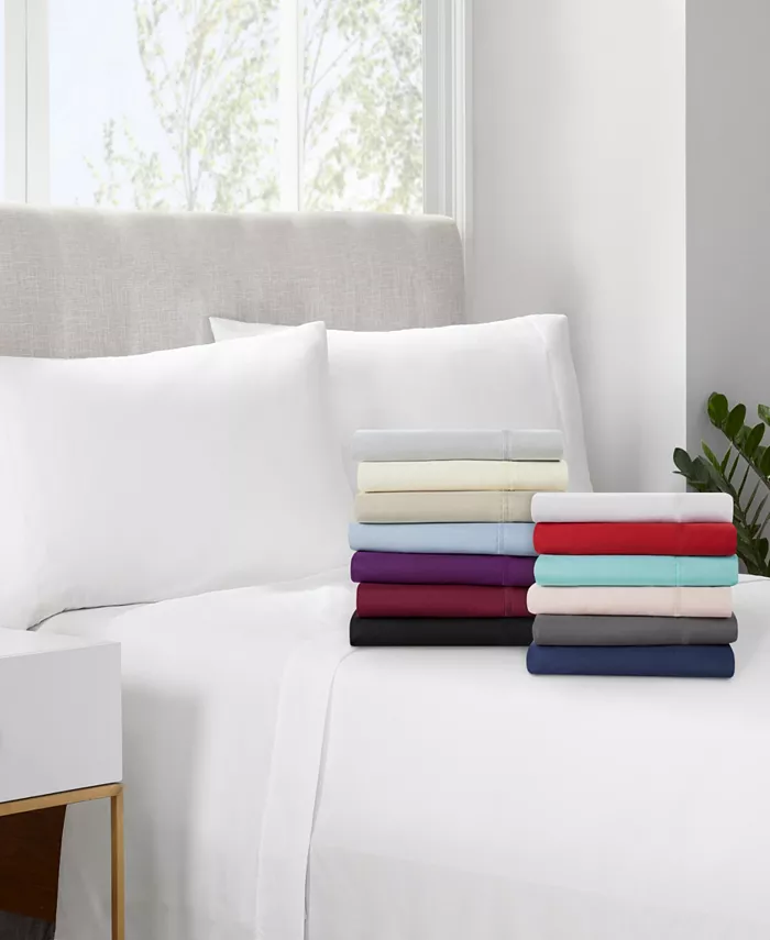 Serta Simply Clean Sheet Set， Twin