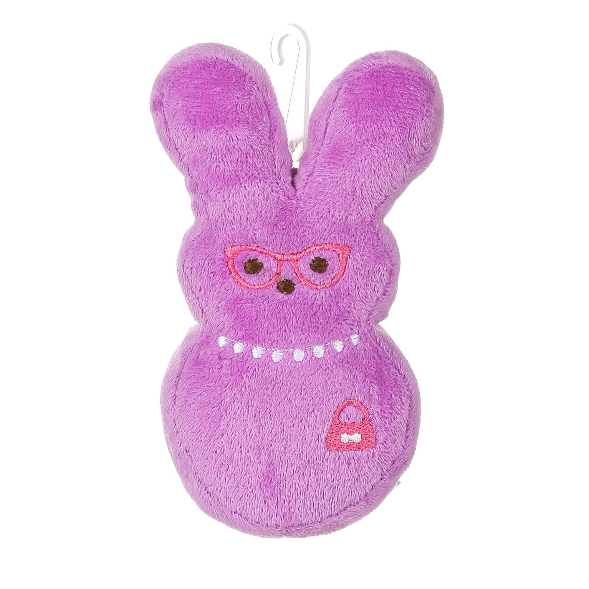 Peeps for Pets Dress-Up Bunnies Plush Dog Toy in Assorted Colors， Small