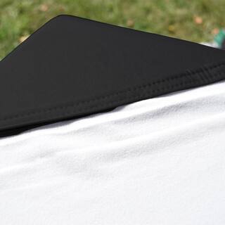 Budge Indoor Stretch 96 in. x 44 in. x 44 in. Black Motorcycle Cover Size MC-1 MC095003003