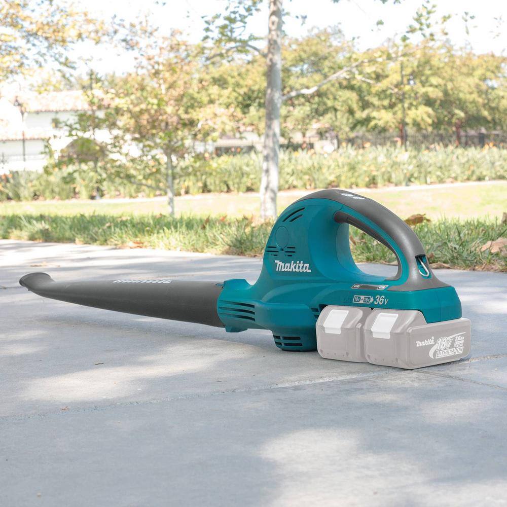 Makita 208 MPH 155 CFM 18V X2 (36V) LXT Lithium-Ion Electric Cordless Leaf Blower (Tool-Only) XBU01Z