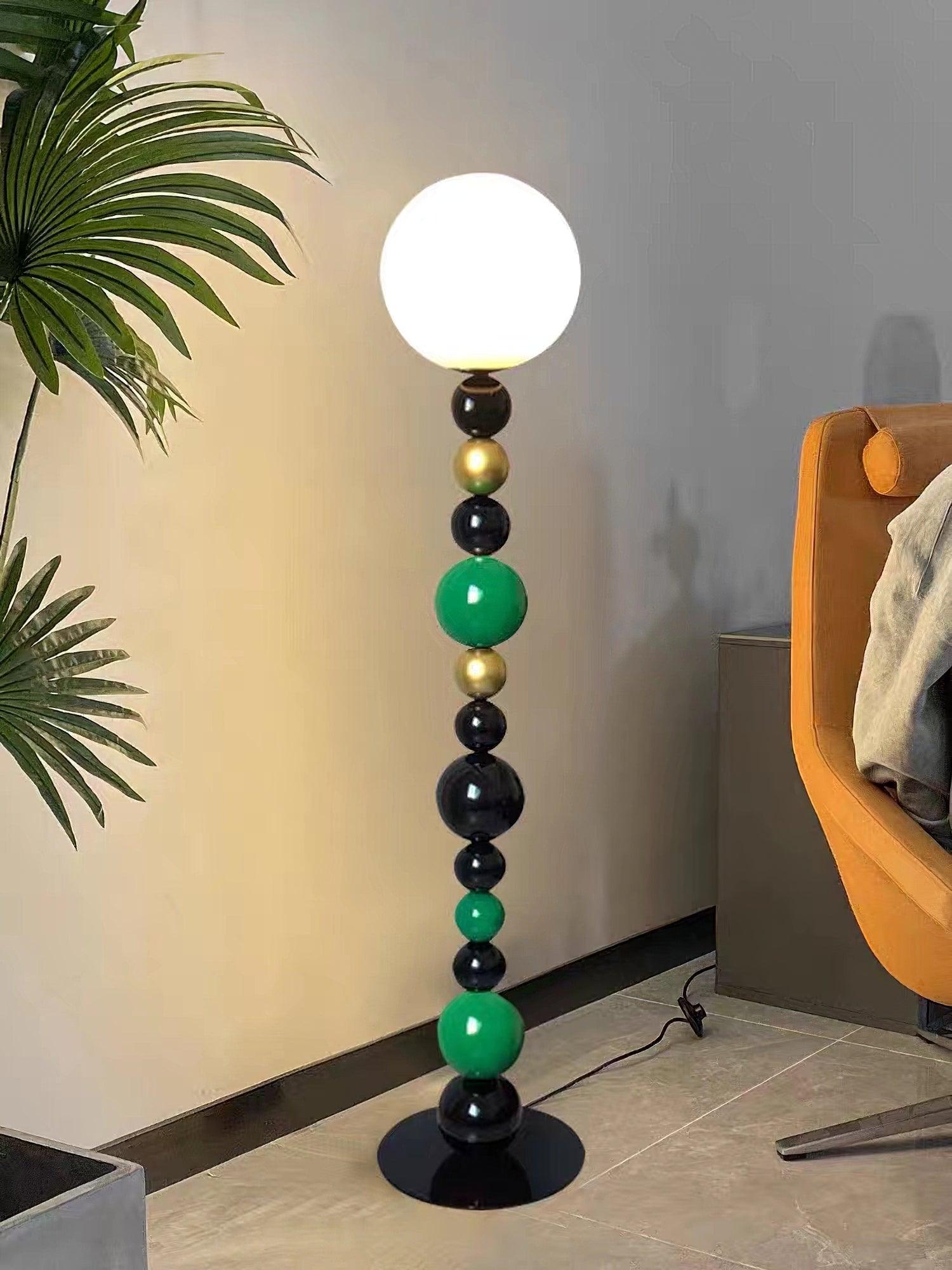 Colorful Round Ball Floor Lamp