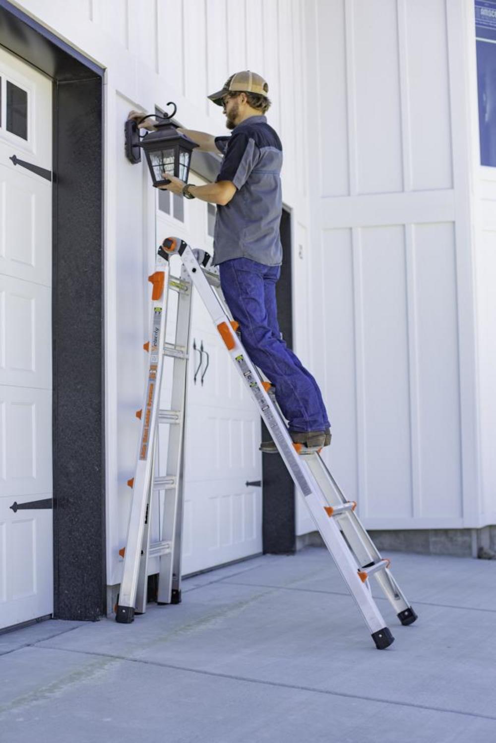 Velocity Model 22 300 lb Rated Type-1A Multi-Use Ladder ;