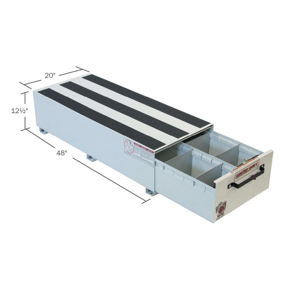 Model 336-3 PACK RAT? Drawer Unit， 48 In. x 20 In. x 12-1/2 In.