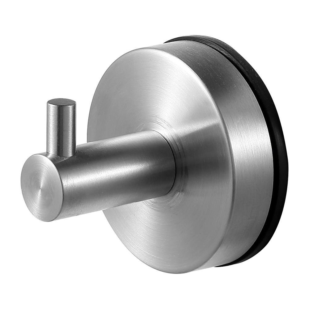 Transolid Cara Single Robe Hook in Brushed Stainless CRH-BS