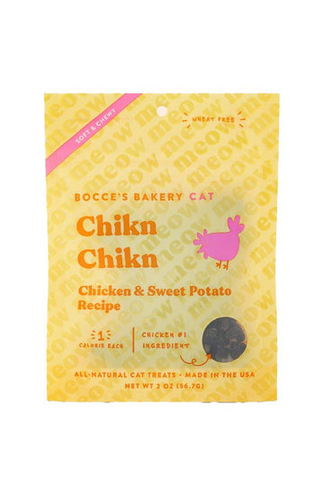 Bocce's Bakery Chikn Chikn Chicken and Sweet Potato Cat Treats in ATX