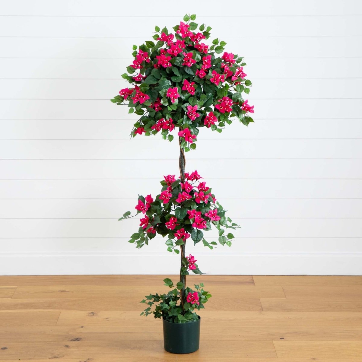 5’ Mini Bougainvillea Topiary | Elegant Faux Floral Décor