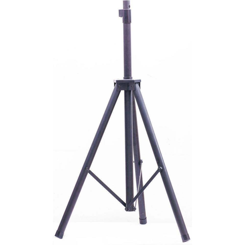 Hanover 35.4 in. 1500-Watt Infrared Electric Patio Heater with Remote Control and Tripod Stand in Black HAN1052ICBLK-TP