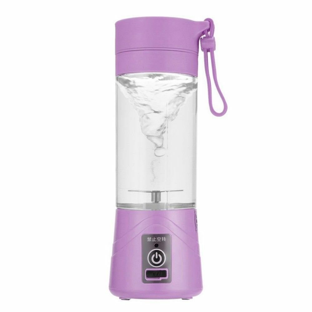 Maheswara Store USA Portable Blender USB Juicer Cup Fruit Mixing Machine Rechargeable Bottle 380ML P