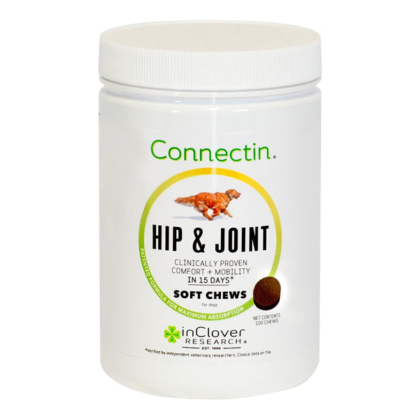 InClover Connectin Hip and Joint Soft Chew Supplement for Dogs