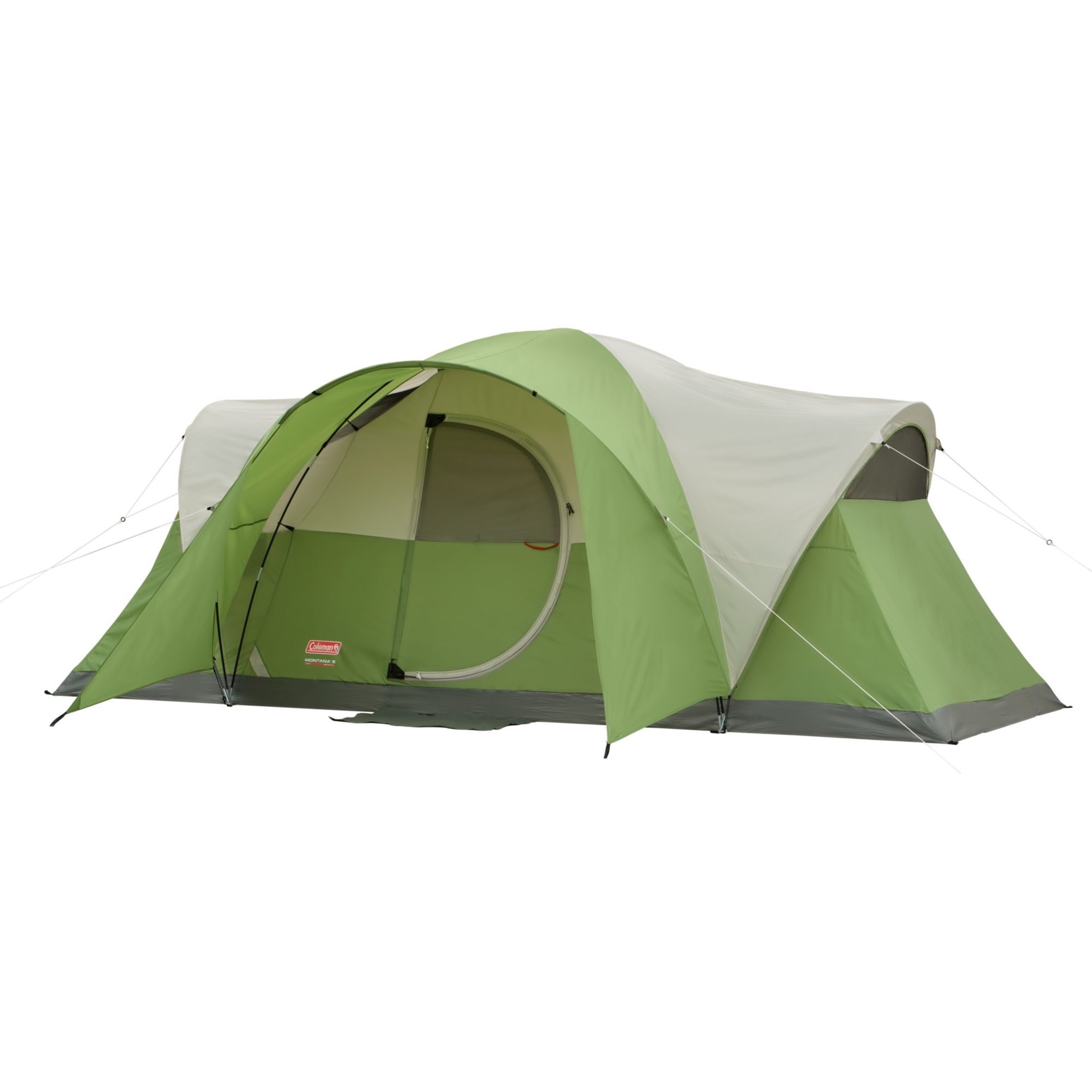 Coleman Montana 8-Person Dome Tent， 1 Room， Green