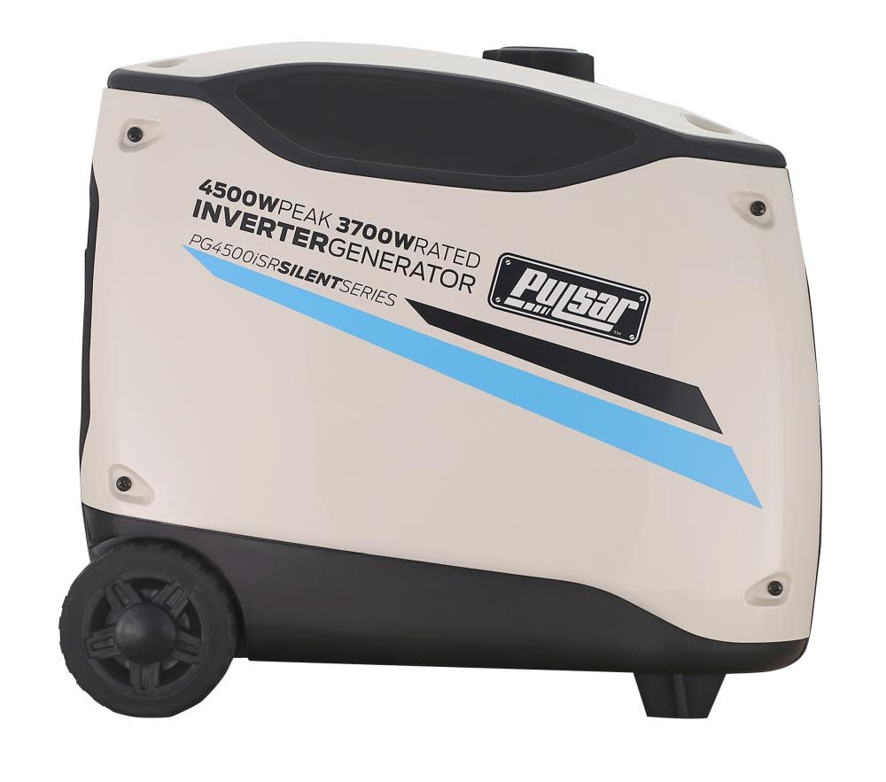 Pulsar Silent Series 4500W Peak 3700W Rated Portable Inverter Generator with Remote Start ;