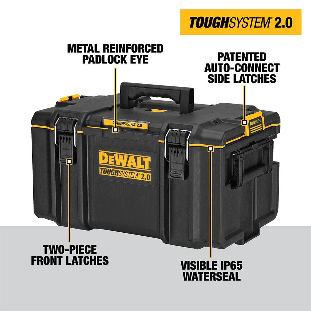 DEWALT TOUGHSYSTEM 2.0 22 in. Large Tool Box DWST08300