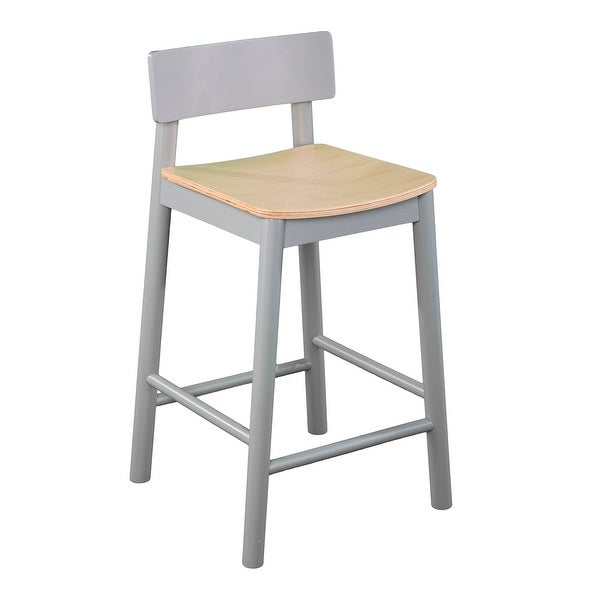 SEI Furniture Calisbry Two-Tone Counter Stools (Set of 2)