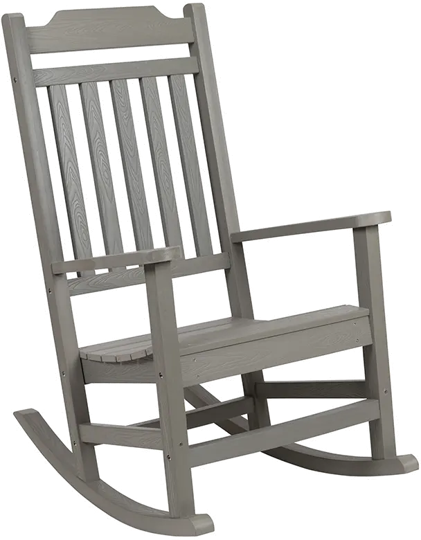 All-Weather Rocking Chair - Gray