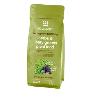 EcoScraps 4 lbs. Organic Herb and Leafy Green Plant Food PFLG174404